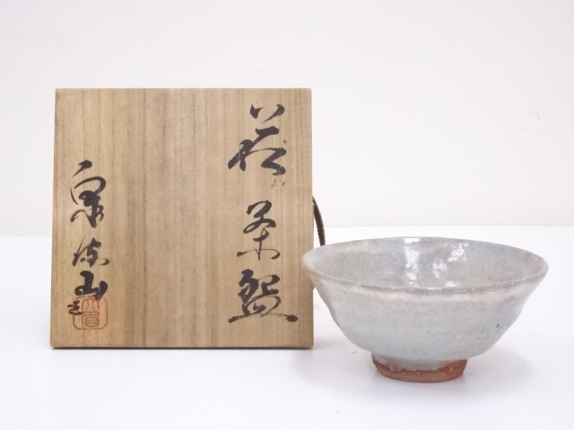 萩焼　泉流山造　茶碗